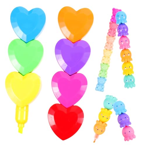 SOPOTUTU 25 Stück Teiliges Bunter Abnehmbarer Textmarker mit Niedlichem Design Fluoreszierende Marker aus Robustem Kunststoff Geruchslose Leicht und für Schule Büro und Studium SOPOTUTU 25 Stück Teiliges Bunter Abnehmbarer Textmarker mit Niedlichem Design Fluoreszierende Marker aus Robustem Kunststoff Geruchslose Leicht und für Schule Büro und Studium von SOPOTUTU