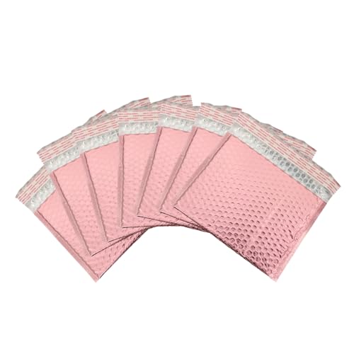 SOPOTUTU 25 Stück Teiliges Gold Luftpolstertaschen Selbstklebend Padded Bubble Mailer Versandtaschen Sichtdicht Sicher Für Pakete Versand Kleine Umschläge Büro Zuhause von SOPOTUTU