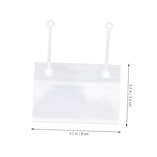 SOPOTUTU 25 Stück Teiliges PVC Preisschild Abnehmbaren Preisschild bügeln Glatte Oberfläche Rundliche Kanten Langlebig und Praktisch für Drahtregale Einfach zu Montieren Reinigen SOPOTUTU 25 Stück Teiliges PVC Preisschild Abnehmbaren Preisschild bügeln Glatte Oberfläche Rundliche Kanten Langlebig und Praktisch für Drahtregale Einfach zu Montieren Reinigen von SOPOTUTU