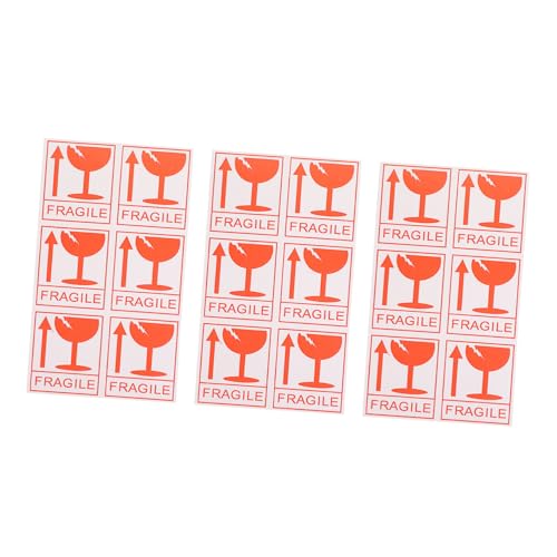 SOPOTUTU 258 Stück Teiliges Fragile Versandaufkleber Selbstklebend Stark Haftende Warnetiketten Vorsicht Zerbrechlich für Kartons Paletten Papier Glas Wetterfest und Sichtbar SOPOTUTU 258 Stück Teiliges Fragile Versandaufkleber Selbstklebend Stark Haftende Warnetiketten Vorsicht Zerbrechlich für Kartons Paletten Papier Glas Wetterfest und Sichtbar von SOPOTUTU