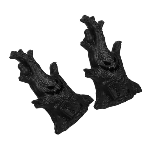 SOPOTUTU 2stücke Geisterstatue Halloween-Dekoration Geisterbaum-Figur Mit Licht Gruselige Tischdekor Für Herbst-Halloween-Party Aus Kunststoff SOPOTUTU 2stücke Geisterstatue Halloween-Dekoration Geisterbaum-Figur Mit Licht Gruselige Tischdekor Für Herbst-Halloween-Party Aus Kunststoff von SOPOTUTU