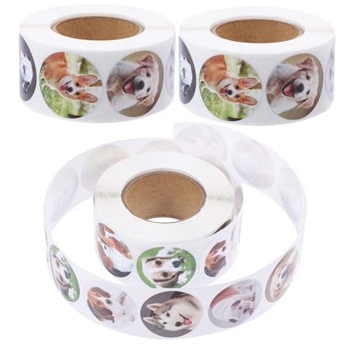 SOPOTUTU 3 Rollen Selbstklebende Belohnungsaufkleber mit Cartoon Motiv Vielseitige Versiegelungssticker für Umschläge und Geschenkverpackungen Praktische Schul und Büroetiketten Teiliges SOPOTUTU 3 Rollen Selbstklebende Belohnungsaufkleber mit Cartoon Motiv Vielseitige Versiegelungssticker für Umschläge und Geschenkverpackungen Praktische Schul und Büroetiketten Teiliges von SOPOTUTU