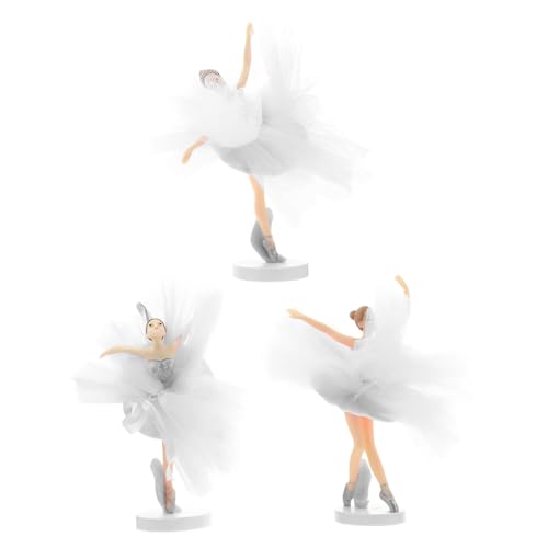 SOPOTUTU 3 Sätze Ballerina Cupcake Toppers mit Tüllrock Mädchen Tortendeko für Geburtstag Hochzeit Kommunion Elegante Kuchenornamente Stabile Basis Partydeko Mädchen SOPOTUTU 3 Sätze Ballerina Cupcake Toppers mit Tüllrock Mädchen Tortendeko für Geburtstag Hochzeit Kommunion Elegante Kuchenornamente Stabile Basis Partydeko Mädchen von SOPOTUTU