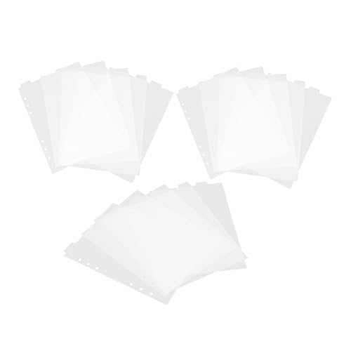SOPOTUTU 3 Sätze Register mit Beschriftbaren Tabs Set Transparente Abnehmbare Ordner Trennblätter für Büro und Schule Langlebige Registerblätter Kompatibel mit Ringordnern und Notizbüchern SOPOTUTU 3 Sätze Register mit Beschriftbaren Tabs Set Transparente Abnehmbare Ordner Trennblätter für Büro und Schule Langlebige Registerblätter Kompatibel mit Ringordnern und Notizbüchern von SOPOTUTU
