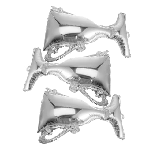 SOPOTUTU 3 Stück Aluminium Folienballon Form Trophäe Dekoration für Abschlussfeier Fotorequisiten Elegantes Design für Unvergessliche mit Freunden und Lehrern von SOPOTUTU