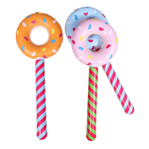 SOPOTUTU 3 Stück Aufblasbares Donut- Donut-Dekorationen für die Geburtstagsfeier Donut-Party-Dekorationen Party-Schlauchboote Donut-Lutscher-Sticks Donuts Partyzubehör PVC SOPOTUTU 3 Stück Aufblasbares Donut- Donut-Dekorationen für die Geburtstagsfeier Donut-Party-Dekorationen Party-Schlauchboote Donut-Lutscher-Sticks Donuts Partyzubehör PVC von SOPOTUTU