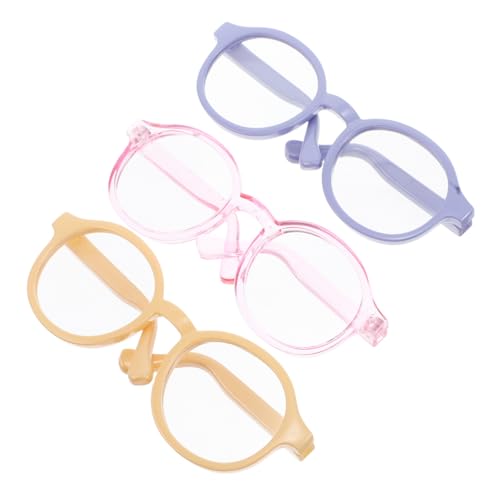 SOPOTUTU 3 Stück Puppenbrillen Puppen Kleinbrillen Vortäuschen Brillen Mini Puppenbrillen Puppen Anziehbrillen Festliche Brillen Miniaturbrillen Puppenbrillen Neuartige Brillen SOPOTUTU 3 Stück Puppenbrillen Puppen Kleinbrillen Vortäuschen Brillen Mini Puppenbrillen Puppen Anziehbrillen Festliche Brillen Miniaturbrillen Puppenbrillen Neuartige Brillen von SOPOTUTU