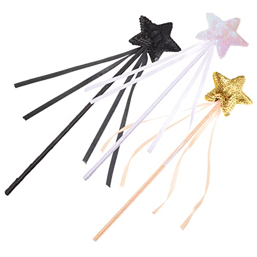 SOPOTUTU 3 Stück Teiliges Feenstab mit Glitzer Sternen Dekorative Zauberstäbe für Kinderhand Leichtes Material für Bühnenauftritte Partys und Fotoshootings Sichere Handhabung für Mädchen SOPOTUTU 3 Stück Teiliges Feenstab mit Glitzer Sternen Dekorative Zauberstäbe für Kinderhand Leichtes Material für Bühnenauftritte Partys und Fotoshootings Sichere Handhabung für Mädchen von SOPOTUTU