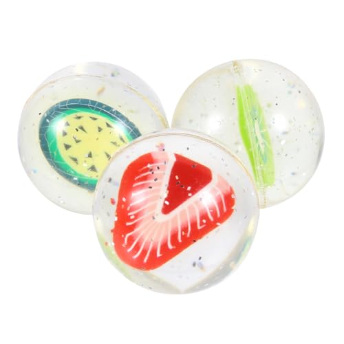 SOPOTUTU 3 Stück Teiliges Fruchtmuster Hüpfbälle aus Hochwertigem Geruchlosem Kindersicheres Elastisches Lernspielzeug für Drinnen und Draußen Fördert Farberkennung und Bewegungsspiel SOPOTUTU 3 Stück Teiliges Fruchtmuster Hüpfbälle aus Hochwertigem Geruchlosem Kindersicheres Elastisches Lernspielzeug für Drinnen und Draußen Fördert Farberkennung und Bewegungsspiel von SOPOTUTU