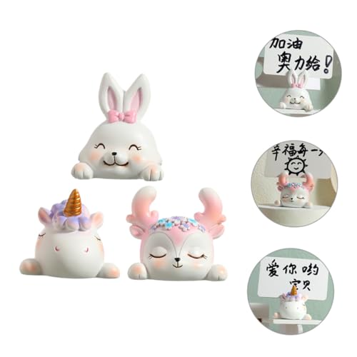 SOPOTUTU 3 Stück Teiliges Memo Klammer Tierdesign Stabile Resin Notizhalter Fotoclips für Schreibtisch Büro Restaurant Tischkartenhalter Niedliche Tierfiguren SOPOTUTU 3 Stück Teiliges Memo Klammer Tierdesign Stabile Resin Notizhalter Fotoclips für Schreibtisch Büro Restaurant Tischkartenhalter Niedliche Tierfiguren von SOPOTUTU