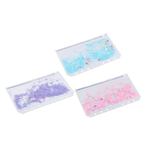 SOPOTUTU 3 Stück Teiliges PVC Zipper Etui Transparent Extra Dickes Dokumenten Ticketfach Abheftbar für Büro Schule Reise SOPOTUTU 3 Stück Teiliges PVC Zipper Etui Transparent Extra Dickes Dokumenten Ticketfach Abheftbar für Büro Schule Reise von SOPOTUTU