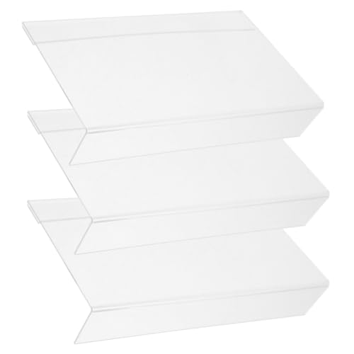 SOPOTUTU 3 Stück Transparenter Acryl Preisschildhalter Teiliges Förmig Rutschfest Leicht Montagefreundlich für Supermarkt Regal Preisanzeige Vielseitig Einsetzbar im Einzelhandel Büro SOPOTUTU 3 Stück Transparenter Acryl Preisschildhalter Teiliges Förmig Rutschfest Leicht Montagefreundlich für Supermarkt Regal Preisanzeige Vielseitig Einsetzbar im Einzelhandel Büro von SOPOTUTU