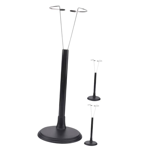 SOPOTUTU 3 Stück Verstellbare Puppenständer Tisch Doll Halterung für Puppen Display Stabile Doll Stands für Figuren Dekorative Aufbewahrung und Präsentation Schwarz SOPOTUTU 3 Stück Verstellbare Puppenständer Tisch Doll Halterung für Puppen Display Stabile Doll Stands für Figuren Dekorative Aufbewahrung und Präsentation Schwarz von SOPOTUTU