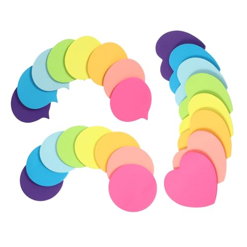 SOPOTUTU 30 Blatt Bunte Haftnotizen für Mini Notizblöcke Herzform Selbstklebend Vielseitig für Schule Büro Zuhause und Praktisch SOPOTUTU 30 Blatt Bunte Haftnotizen für Mini Notizblöcke Herzform Selbstklebend Vielseitig für Schule Büro Zuhause und Praktisch von SOPOTUTU