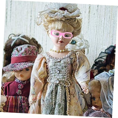SOPOTUTU 30 Stück Teiliges Mini Puppenbrillen Leichte Strapazierfähige DIY Puppen Brillen in Schwarz und Praktische Puppen Accessoires zum Ankleiden und Dekorieren für Puppenfreunde SOPOTUTU 30 Stück Teiliges Mini Puppenbrillen Leichte Strapazierfähige DIY Puppen Brillen in Schwarz und Praktische Puppen Accessoires zum Ankleiden und Dekorieren für Puppenfreunde von SOPOTUTU