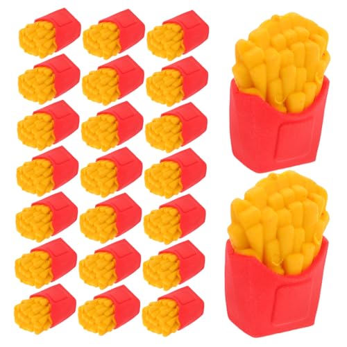 SOPOTUTU 30 Stück Teiliges Mini Radiergummi Tpr Material Französische Pommes Form Lustige Schulklasse Belohnung Schreibwaren Jungen Mädchen SOPOTUTU 30 Stück Teiliges Mini Radiergummi Tpr Material Französische Pommes Form Lustige Schulklasse Belohnung Schreibwaren Jungen Mädchen von SOPOTUTU