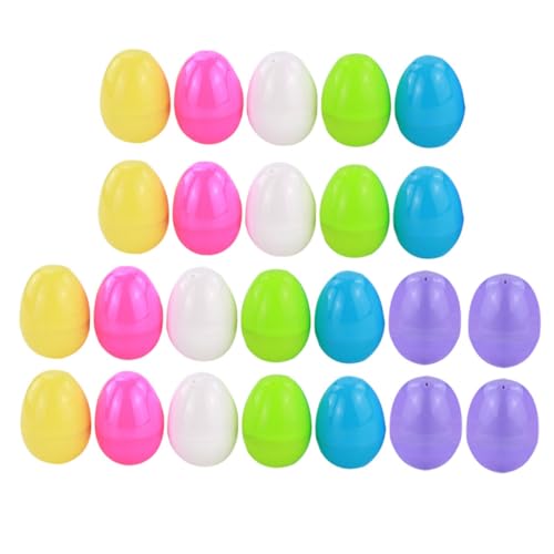 SOPOTUTU 36 Stück Ostereier Befüllbare Plastik Eierboxen für Osterdekoration Diy Süßigkeiten und Gemischten Farben für Feiertagsfeiern und Partys Zufällige Farbe SOPOTUTU 36 Stück Ostereier Befüllbare Plastik Eierboxen für Osterdekoration Diy Süßigkeiten und Gemischten Farben für Feiertagsfeiern und Partys Zufällige Farbe von SOPOTUTU