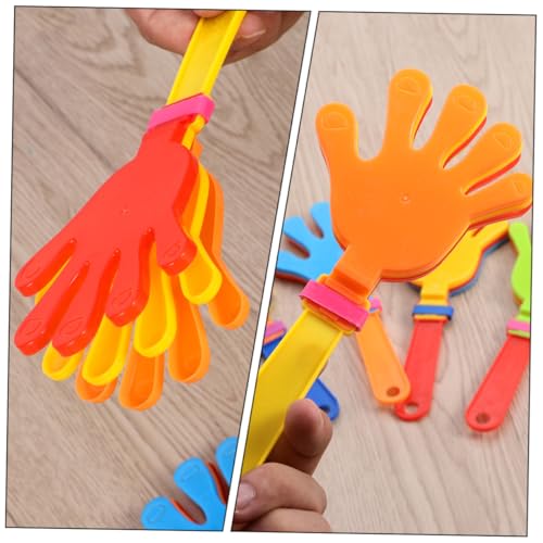 SOPOTUTU 36 Stück Teiliges Handklapper aus Kunststoff Geräuschvolle Party spielzeuge für Feiern Schulaktivitäten Neujahr Einfach zu Bedienen Lärmmacher für Festlichkeiten Zufällige Farbe von SOPOTUTU