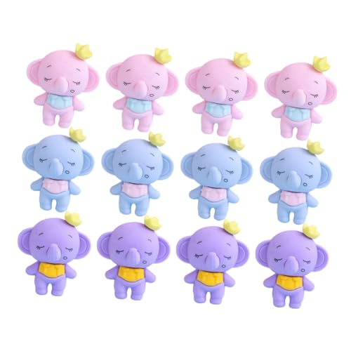 SOPOTUTU 36 Stück Teiliges Mini Radiergummis in Elefantenform Bunte Tier Radierer für Langlebige Lustige Schulbelohnungen Kleine Radiergummis für Schüler und Klassenzimmer SOPOTUTU 36 Stück Teiliges Mini Radiergummis in Elefantenform Bunte Tier Radierer für Langlebige Lustige Schulbelohnungen Kleine Radiergummis für Schüler und Klassenzimmer von SOPOTUTU