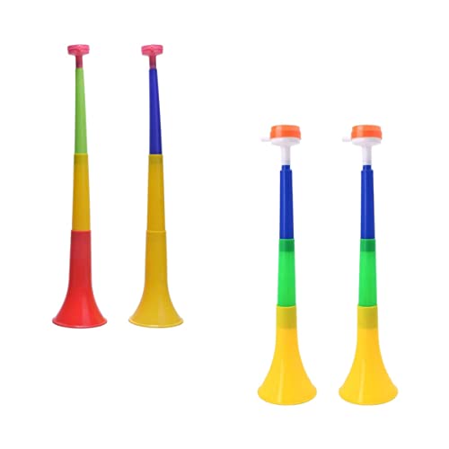 SOPOTUTU 4 Stück Jubelndes Horn Trompete Jubelt Horn Sport Fußball Stadion Jubeln Horn Hörner Bläst Horn Hornspielzeug Jubelnde Versorgung Party-horn Plastik Zufällige Farbe SOPOTUTU 4 Stück Jubelndes Horn Trompete Jubelt Horn Sport Fußball Stadion Jubeln Horn Hörner Bläst Horn Hornspielzeug Jubelnde Versorgung Party-horn Plastik Zufällige Farbe von SOPOTUTU