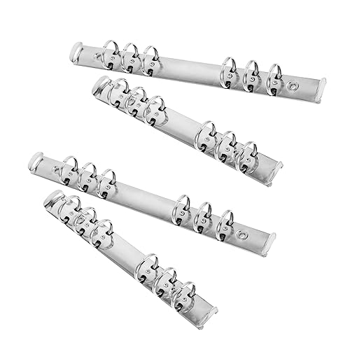 SOPOTUTU 4 Stück Loseblattordner mit Metallclips Kreative Scrapbook Clips für Schule und Büro für Dokumentenorganisation und Ablage SOPOTUTU 4 Stück Loseblattordner mit Metallclips Kreative Scrapbook Clips für Schule und Büro für Dokumentenorganisation und Ablage von SOPOTUTU