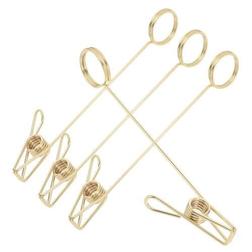 SOPOTUTU 4 Stück Multifunktionaler Metall doppelkopf kartenhalter Stabile Memo clip Halter für Fotos Notizen Tischkarten Praktisch und Stark für Büro und Geschäft SOPOTUTU 4 Stück Multifunktionaler Metall doppelkopf kartenhalter Stabile Memo clip Halter für Fotos Notizen Tischkarten Praktisch und Stark für Büro und Geschäft von SOPOTUTU