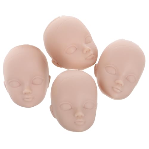 SOPOTUTU 4 Stück Puppenkopf Verkleiden Make-up Schaufensterpuppenkopf Simulationskopf Für Erwachsene Puppen Puppenteile Babypuppenköpfe Kosmetik Schaufensterpuppe Kopf Beige Plastik SOPOTUTU 4 Stück Puppenkopf Verkleiden Make-up Schaufensterpuppenkopf Simulationskopf Für Erwachsene Puppen Puppenteile Babypuppenköpfe Kosmetik Schaufensterpuppe Kopf Beige Plastik von SOPOTUTU
