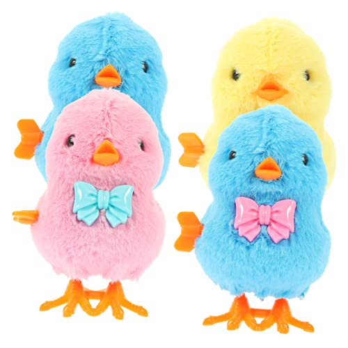 SOPOTUTU 4 Stück Springendes Plüschküken Aufziehspielzeug für Interaktives Wind Up Huhn für Kreatives Eignet Sich als Mitgebsel für Kindergeburtstage und Partys Zufällige Zufällige Farbe SOPOTUTU 4 Stück Springendes Plüschküken Aufziehspielzeug für Interaktives Wind Up Huhn für Kreatives Eignet Sich als Mitgebsel für Kindergeburtstage und Partys Zufällige Zufällige Farbe von SOPOTUTU