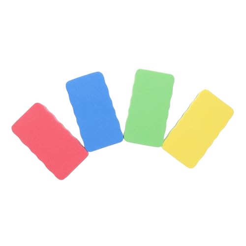 SOPOTUTU 4 Stück Tafel Und Whiteboard Reinigungstücher Radiergummis Gebürsteter Radiergummi Trocken Abwischbarer Tafelreiniger Hängendes Einweg Reinigungstuch Whiteboard Reiniger von SOPOTUTU
