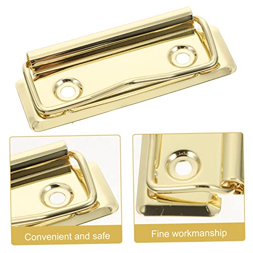 SOPOTUTU 4 Stück Teiliges Metall Binder Clips Rostfrei Starke Klemmkraft Dokumentenhalter für Büro Schule und Studium Praktische Sammelmappen Clips zur Festen Fixierung Wichtiger SOPOTUTU 4 Stück Teiliges Metall Binder Clips Rostfrei Starke Klemmkraft Dokumentenhalter für Büro Schule und Studium Praktische Sammelmappen Clips zur Festen Fixierung Wichtiger von SOPOTUTU