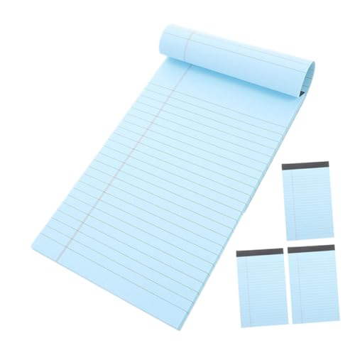 SOPOTUTU 4 Stück Teiliges Notizblock Liniert Tragbares Abreißbares Memo Notizbuch für Büro und Alltag Praktischer Organizer für Termine und To Do Listen Leicht und Kompakt Blau SOPOTUTU 4 Stück Teiliges Notizblock Liniert Tragbares Abreißbares Memo Notizbuch für Büro und Alltag Praktischer Organizer für Termine und To Do Listen Leicht und Kompakt Blau von SOPOTUTU