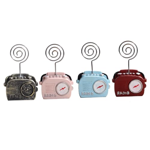 SOPOTUTU 4 Stück Teiliges Retro Memo Clip Langlebig und Sicher Vielseitig als Notizhalter Fotoschmuck und Kartenhalter für Büro Zuhause und Restaurant SOPOTUTU 4 Stück Teiliges Retro Memo Clip Langlebig und Sicher Vielseitig als Notizhalter Fotoschmuck und Kartenhalter für Büro Zuhause und Restaurant von SOPOTUTU