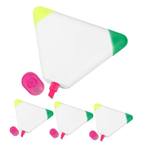 SOPOTUTU 4 Stück Triangular Fluorescent Highlighter Stifte Bunte Marker mit Leuchtenden Farben Multifunktional zum Hervorheben und Markieren für Schule Büro und DIY Kreativprojekte SOPOTUTU 4 Stück Triangular Fluorescent Highlighter Stifte Bunte Marker mit Leuchtenden Farben Multifunktional zum Hervorheben und Markieren für Schule Büro und DIY Kreativprojekte von SOPOTUTU