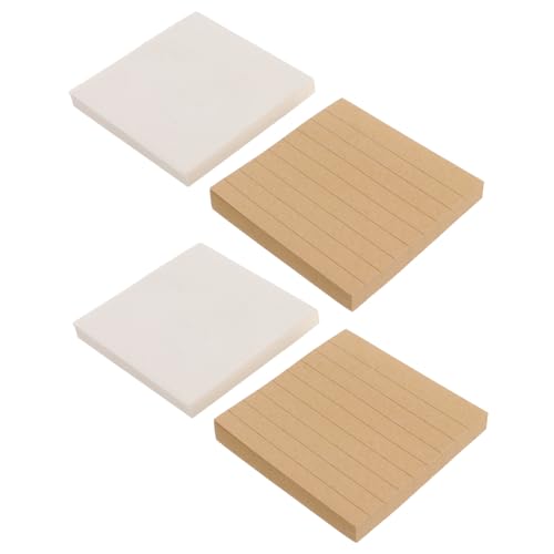 SOPOTUTU 4 Stücke Haftnotizen Selbstklebend mit und Karos Recyclingpapier Je Block Notizzettel für Büro Schule und Zuhause Kreative Klebezettel Zufälliges Design SOPOTUTU 4 Stücke Haftnotizen Selbstklebend mit und Karos Recyclingpapier Je Block Notizzettel für Büro Schule und Zuhause Kreative Klebezettel Zufälliges Design von SOPOTUTU