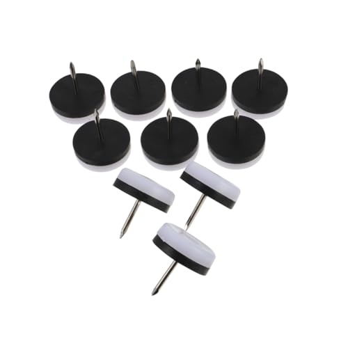 SOPOTUTU 40 Stück Möbelbeine Schutzpads Nylon Antirutsch Möbelgleiter für Tische und Stühle Fußbodenschutz Einfacher Hammer Einbau Langlebige und Effektive Lösung gegen Kratzer und SOPOTUTU 40 Stück Möbelbeine Schutzpads Nylon Antirutsch Möbelgleiter für Tische und Stühle Fußbodenschutz Einfacher Hammer Einbau Langlebige und Effektive Lösung gegen Kratzer und von SOPOTUTU