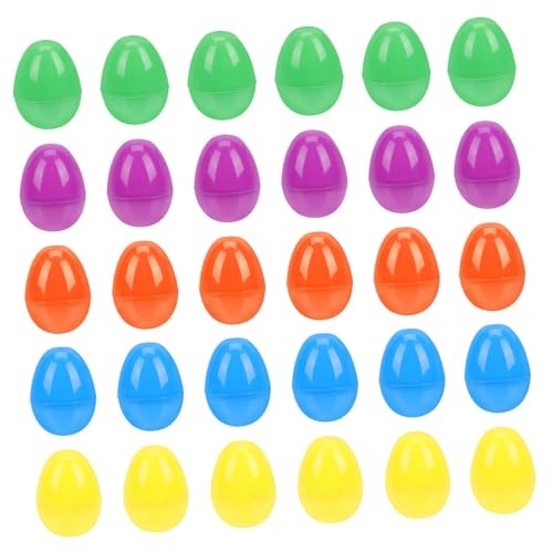 SOPOTUTU 40 Stück Ostereier Leere Kunststoff Eier für Überraschungen Dekoration und Verpackung von Süßigkeiten Kinderpartys und Bastelprojekte SOPOTUTU 40 Stück Ostereier Leere Kunststoff Eier für Überraschungen Dekoration und Verpackung von Süßigkeiten Kinderpartys und Bastelprojekte von SOPOTUTU