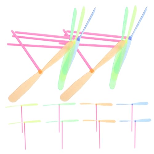SOPOTUTU 40Stücke Teiliges Interaktives Aus Fliegende Libellen Für Gartenspielzeug Für Jungen Und Sicheres Und Langlebiges Outdoor Zufällige Farben von SOPOTUTU