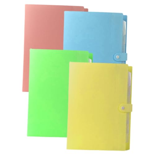 SOPOTUTU 4Stücke Fächermappen Dokumenten Organizer Tragbarer Aktenordner mit Großer Kapazität für Büro und Schule SOPOTUTU 4Stücke Fächermappen Dokumenten Organizer Tragbarer Aktenordner mit Großer Kapazität für Büro und Schule von SOPOTUTU