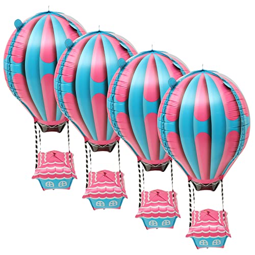 SOPOTUTU 4Stücke Heißluftballon Folienballons Dekoration für Kindergeburtstag Babyparty und Hochzeiten Partyaccessoires für Unvergessliche Feiern SOPOTUTU 4Stücke Heißluftballon Folienballons Dekoration für Kindergeburtstag Babyparty und Hochzeiten Partyaccessoires für Unvergessliche Feiern von SOPOTUTU