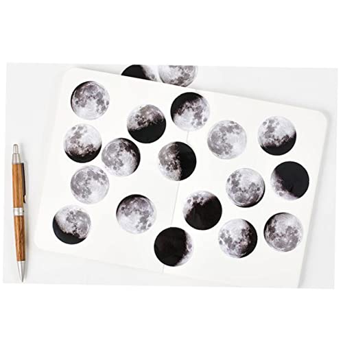 SOPOTUTU 5 Packungen DIY Handbuch Aufkleber Planet Mond und Pflanzen Designs für Scrapbooking und Tagebuchdekoration Selbstklebend Leicht Abziehbar für Kreative Projekte SOPOTUTU 5 Packungen DIY Handbuch Aufkleber Planet Mond und Pflanzen Designs für Scrapbooking und Tagebuchdekoration Selbstklebend Leicht Abziehbar für Kreative Projekte von SOPOTUTU