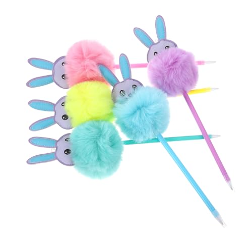 SOPOTUTU 5 Stück Kaninchen Kugelschreiber Dekorativer Stift Kaninchenställe Süße Kaninchenstifte Pelzhasenstift Pom-pom-stift Zurück Zur Schule Vorhanden Hasenstifte Flauschige Stifte Pp SOPOTUTU 5 Stück Kaninchen Kugelschreiber Dekorativer Stift Kaninchenställe Süße Kaninchenstifte Pelzhasenstift Pom-pom-stift Zurück Zur Schule Vorhanden Hasenstifte Flauschige Stifte Pp von SOPOTUTU