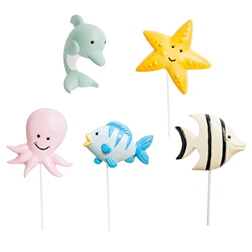 SOPOTUTU 5 Stück Kuchendekoration Muschel Meerjungfrau Partyzubehör Mottoparty Dekoration Strandnamen Cupcake Topper Nautische Dessert Topper Geburtstagskuchen Dekore SOPOTUTU 5 Stück Kuchendekoration Muschel Meerjungfrau Partyzubehör Mottoparty Dekoration Strandnamen Cupcake Topper Nautische Dessert Topper Geburtstagskuchen Dekore von SOPOTUTU