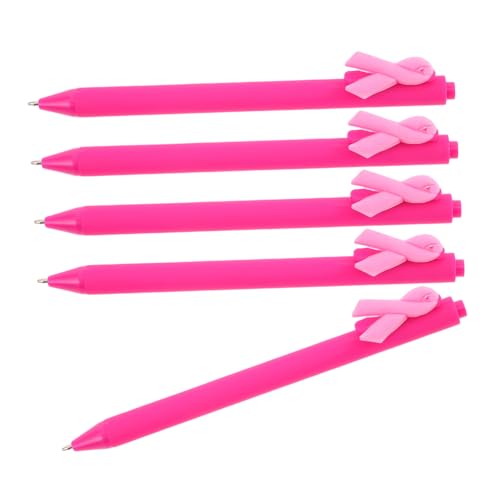 SOPOTUTU 5 Stück Ribbon Kugelschreiber Ribbon Stifte Dekorative Kugelschreiber Schreibstifte Festival Kugelschreiber Bürozubehör Schreibband Stift Niedlicher Kugelschreiber Lustige Stifte von SOPOTUTU