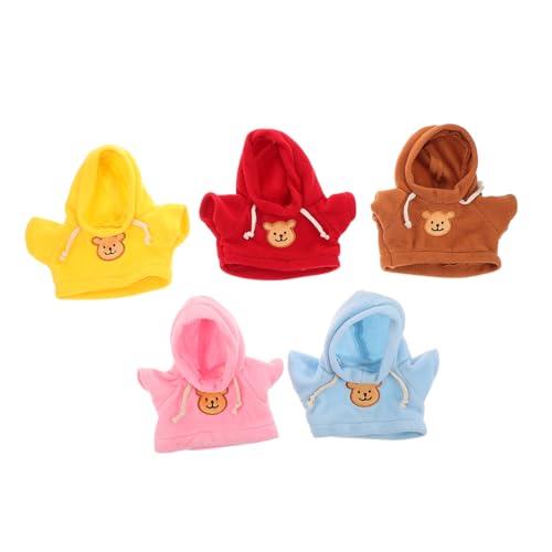 SOPOTUTU 5 Stück Teddybär-Kleidung Plüschpuppenkleidung Ausgestopfte Bärenkleidung Puppenkleidung Tragen DIY-spielzeugkleidung Zubehör Tragen Plüschtierkleidung Puppen-Hoodie Stoff SOPOTUTU 5 Stück Teddybär-Kleidung Plüschpuppenkleidung Ausgestopfte Bärenkleidung Puppenkleidung Tragen DIY-spielzeugkleidung Zubehör Tragen Plüschtierkleidung Puppen-Hoodie Stoff von SOPOTUTU
