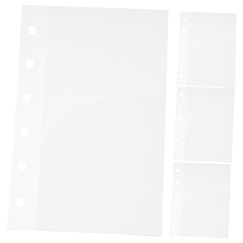 SOPOTUTU 5 Stück Teiliges Budget Binder Abheftbare Taschen für Budgetplanung Transparent und Tragbar für Persönliche und Geldmanagement von SOPOTUTU