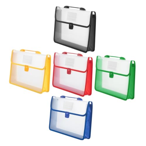 SOPOTUTU 5 Stück Teiliges Dokumententaschen mit Tragegriff Wasserabweisend und Stabil Geeignet für Männer Frauen Büro Schule Organizer für Rechnungen Quittungen Karten und Wichtige SOPOTUTU 5 Stück Teiliges Dokumententaschen mit Tragegriff Wasserabweisend und Stabil Geeignet für Männer Frauen Büro Schule Organizer für Rechnungen Quittungen Karten und Wichtige von SOPOTUTU