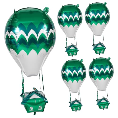 SOPOTUTU 5 Stück Teiliges Heißluftballon Folienballons Bunte Geburtstags und Hochzeitsdekoration Einfache Befüllung Wetterbeständig für Innen und Außenbereiche Auffällige Festtagsgestaltung SOPOTUTU 5 Stück Teiliges Heißluftballon Folienballons Bunte Geburtstags und Hochzeitsdekoration Einfache Befüllung Wetterbeständig für Innen und Außenbereiche Auffällige Festtagsgestaltung von SOPOTUTU