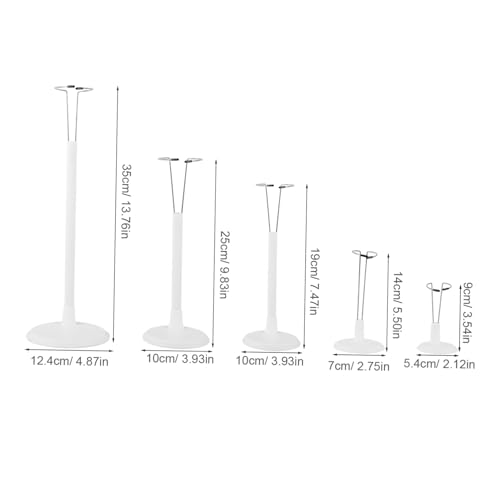 SOPOTUTU 5 Stück Teiliges Höhenverstellbare Puppenständer Stabile Figurenhalter für Kleine Puppen und Actionfiguren Flexibel Einstellbar Robustes Material SOPOTUTU 5 Stück Teiliges Höhenverstellbare Puppenständer Stabile Figurenhalter für Kleine Puppen und Actionfiguren Flexibel Einstellbar Robustes Material von SOPOTUTU