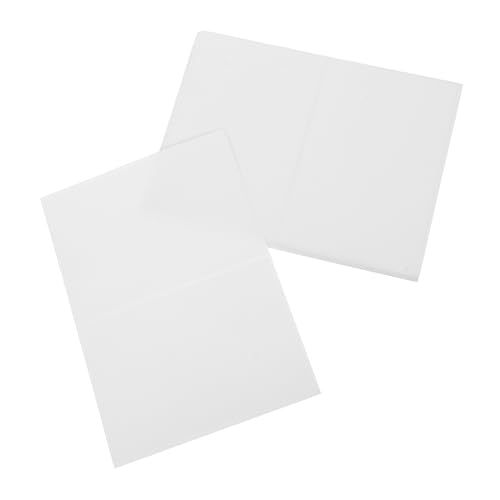 SOPOTUTU 50 Stück Etikettenaufkleber Beschriftungssticker Namensschilds Organisationsetiketten Behälteretiketten für Vorratsbehälter Glasetiketten selbstklebendes Papier Weiß von SOPOTUTU