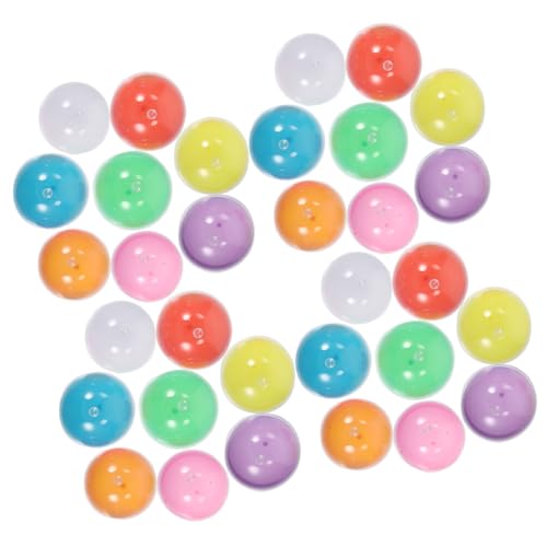 SOPOTUTU 50 Stück Halbtransparente Plastikkapseln Leere Zieh und Lotteriekugeln Bunte Spielkugeln für Partyspiele Tombola Automatenkapseln SOPOTUTU 50 Stück Halbtransparente Plastikkapseln Leere Zieh und Lotteriekugeln Bunte Spielkugeln für Partyspiele Tombola Automatenkapseln von SOPOTUTU